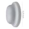 American Built Pro Clean-Out Cover Plate, 4-1/4 in. Diameter Plastic Bellshape White 104BW P1 - alternate 3